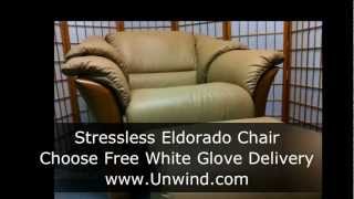 Stressless Eldorado Chair Choose Free White Glove Delivery Unwindcom [upl. by Kozloski]