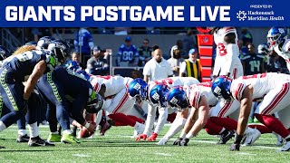 Giants Postgame Live Giants vs Seahawks Week 5  Postgame Recap amp Analysis [upl. by Elletnwahs46]