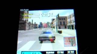 Driver 2 with FPSEce 10 beta version psx emulator for windows mobile running on Samsung Omnia [upl. by Avery99]