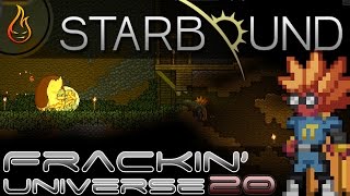 Getting that Sweet Hydroponics Tray Starbound Frackin Universe Ep20 [upl. by Atorod]