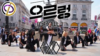 KPOP IN PUBLIC  LONDON EXO 엑소  quot으르렁 Growlquot  DANCE COVER BY ODC  ONE TAKE 4K [upl. by Farly]