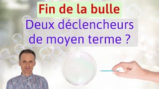 Bulle financière  deux déclencheurs de retournement à moyen terme [upl. by Isoj]