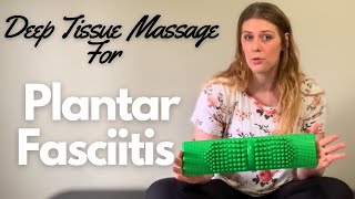 The BEST And CHEAPEST Massage Tool For Foot Pain or Plantar Fasciitis  Tutorial [upl. by Wellesley]