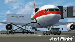 L1011 TriStar Jetliner for FSX preview footage [upl. by Conal]