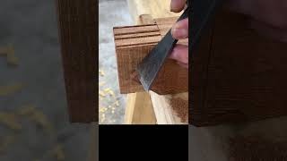 Interlocking Mortise amp Tenon Joint  Woodworking Joints woodworkingtips woodworking [upl. by Hanauq]