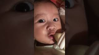 Baby feeding 🤤💕 baby shorts cutebaby [upl. by Ayor]