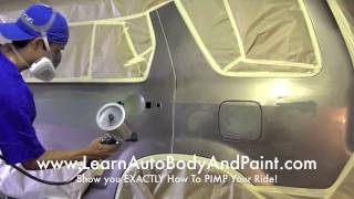 How To Spray Paint a Car at Home Yourself  Affordable DIY Methods [upl. by Moreta698]