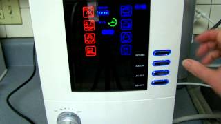 Testing Nexus X Blue Amazing Water Ionizer [upl. by Riatsila]