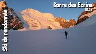 Ski de randonnée  Barre des Ecrins 4102 m Dôme des Ecrins 4015 m [upl. by Aiduan172]