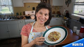 Cómo cocinar Quinoa deliciosa  Ensalada de Quinoa  Receta facil y saludable con Aurita [upl. by Rehptosirhc195]