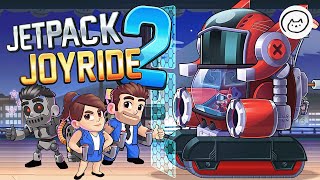 Jetpack Joyride 2 UPDATE Neontropolis All Sectors Gameplay [upl. by Artined]