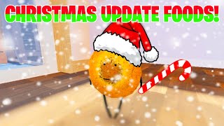 SECRET STAYCATION  CHRISTMAS UPDATE FOODS [upl. by Maryjo]