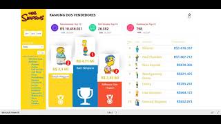 Ranking e Simulador de Vendas Power BI [upl. by Maure]