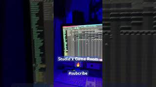 Game room and studio life never gets old 💯🔥 beats studio gaming ps5 freestyle music [upl. by Canty]