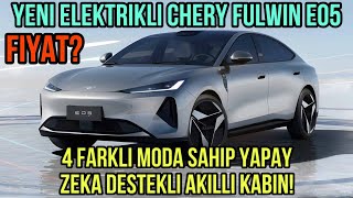 Yeni Elektrikli Chery Fulwin E05 ile Sizlerleyiz 4 Farklı Moda Sahip Yapay Zeka Destekli Kabin [upl. by Allertse]