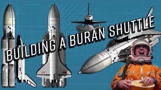 Building and flying a Buran Space Shuttle Kerbal Space Program [upl. by Jocelin907]