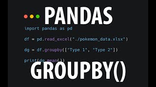 Python Pandas amp Excel  GroupBy Function [upl. by Britni]