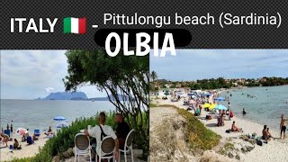 ITALY Sardinia 🇮🇹  Pittulongu Beach near Olbia August 2022 [upl. by Newlin472]