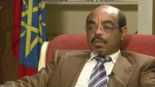 Talk to Jazeera  Meles Zenawi  22 Nov 07  Part 2 [upl. by Arutek337]