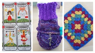 Knitting Cross Stitching and Crochet MultiCrafter [upl. by Aniraad]