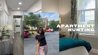 APARTMENT HUNTING IN ATLANTA Pt 1 Midtown amp Buckhead Edition  Touring 5 apartments with prices [upl. by Ainelec]