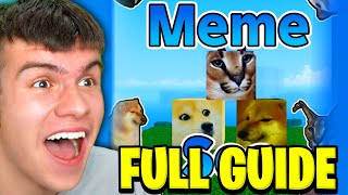 MEME SEA GUIDE ALL CODES ALL ABILITIES amp MORE ROBLOX [upl. by Pulling]