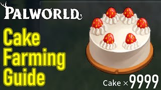 Palworld how to make cakes like a pro best cake farm guide [upl. by Monte]