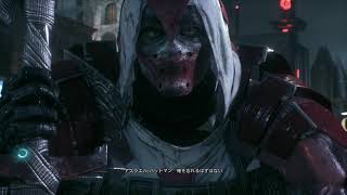 Batman Arkham Knight Azrael Side Mission  Japanese Dub [upl. by Eednyl]