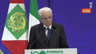 Mattarella “Il risparmio è un bene collettivo” [upl. by Ellebyam]