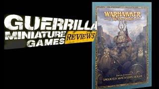 GMG Reviews  Warhammer The Old World  Arcane Journal Dwarfen Mountain Holds [upl. by Quinton]