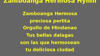 Zamboanga Hermosa Hymn OGV [upl. by Rhoda348]