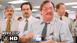 OFFICE SPACE Clip  quotCakequot 1999 Stephen Root [upl. by Ylrebmek]