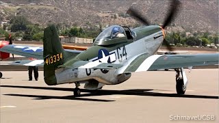 Dogfight at Air Show San Diego 2014 P51 FW190 and P47 [upl. by Zoarah935]