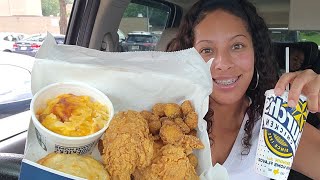 Churches Chicken Mukbang [upl. by Elleiand]