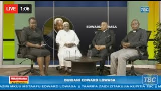 🔴TBCLIVE BURIANI EDWARD LOWASSA [upl. by Esilec811]