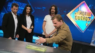 Controlling Fire Water and Wind on El Hormiguero show in Spain [upl. by Ettenuahs]