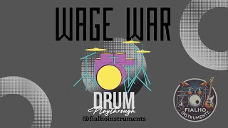 Wage War  Low  Drum Playthrough [upl. by Morven]