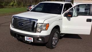 2012 Ford F150 XLT 4WD Oxford White Extended Cab H17227A [upl. by Kincaid973]