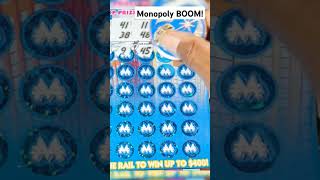 🚨💥 Big win on a 50 Monopoly pa lottery scratch off ticket scratchers short fyp win [upl. by Sinaj751]