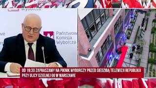 Wybory samorządowe 2024 PKW podała nowe dane o frekwencji na godz 1700 [upl. by Korella161]