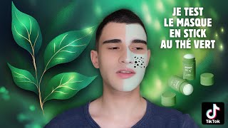 Je teste le GREEN MASK stick [upl. by Enamrahs]