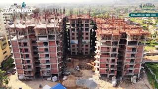 Uttarayan Harmony Construction Update  Best Real Estate developer  Guwahati Residential Property [upl. by Leaffar]