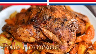 Pollo Horneado Sabroso y Facil  Cocinando con Yolanda [upl. by Fancie333]