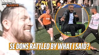 quotIT’S FOOTBALL BANTERquot 😂 KO5 REACTS TO SE DONS ENDZ CUP VIDEO ‘THEY’RE 5’S HAS GONE DOWNHILL’ [upl. by Tann]