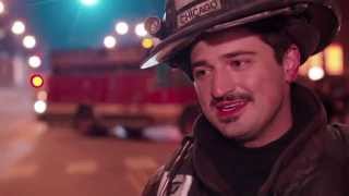 Chicago Fire Season 2 Finale YURI SARDAROV quotBrian Otis Zvonecekquot quotReal Never Waitsquot Interview [upl. by Sakram]