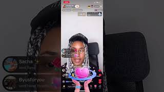 Josselyn morris drama part 1 tiktok livestream [upl. by Aitnuahs565]