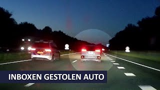 Politie  Gestolen auto  Uitlevering aan Frankrijk  Inboxen  Dienst INFRA [upl. by Chemesh519]