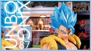 UNBOXING FIGURINE 87 GRANDISTA  GOGETA SSJ BLUE  DBS [upl. by Cohette]