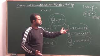 General amp Particular solution of Differential Equation  CBSE 12 Maths NCERT Ex 92 intro [upl. by Loralee726]