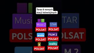 Nowe kanały Polsat Music 2 Polsat Star Polsat Woda Polsat Film 2 Polsat X Polsat Reality [upl. by Datnow359]